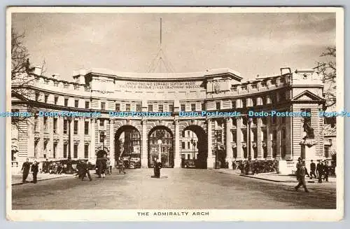 R741935 The Admiralty Arch London Raphael Tuck and Sons Gravure Postkarte Nr. 14 A