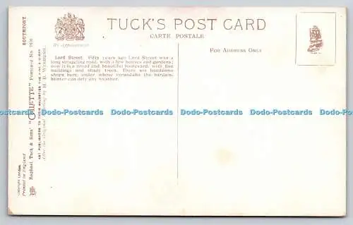 R741940 Southport Lord Street Raphael Tuck and Sons Oilette Postkarte Nr. 7976 H B