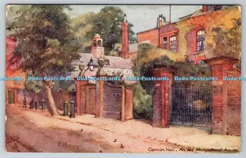 R741957 Cannon Hall An Old Hampstead House Raphael Tuck and Sons Oilette Postcar