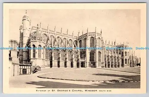 R742005 Windsor Außenseite der St George Chapel South Side Raphael Tuck and Sons Lt