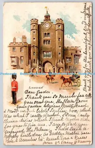 R739869 London St James Palace Postkarte