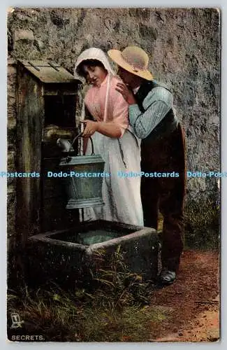 R739889 Secrets Rustic Courtships Tuck Rapholette Series 8057 PM Portrush 1908