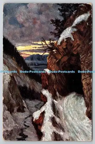 R739950 A Corner of the Glacier In The Alps Tuck Oilette The Wide Wide World 750