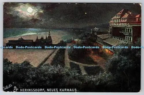 R742139 Heringsdorf Neues Kurhaus Raphael Tuck and Sons Oilette Wide Wide World