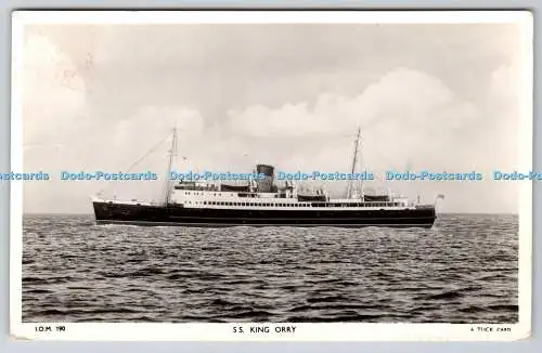 R740015 S S King Orry Tuck RP PM Douglas Isle of Man 1958