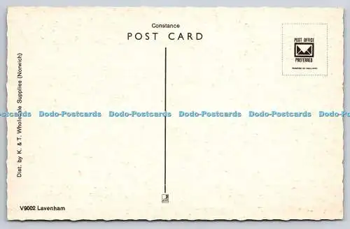 R740083 Lavenham The Swan Hotel K and T Großhandel Zubehör Konstanz Postkarte B