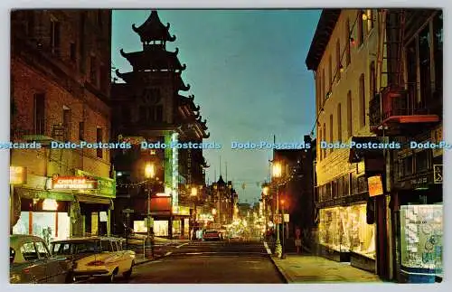 R740123 Chinatown at Night Smith News San Francisco Plastichrome von Colourpictur