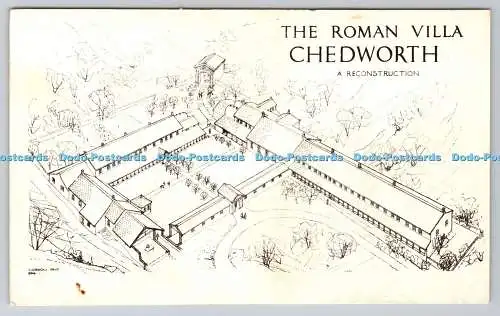 R740138 Chedworth The Roman Villa A Reconstruction