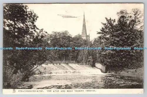 R742340 Stratford on Avon The Avon and Holy Trinity Church Raphael Tuck and Sons
