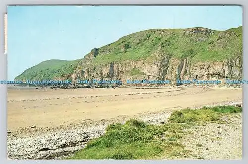 R741075 Brean Down Plastichrome von Colourpicture Norwich Norfolk A J Howard 1963