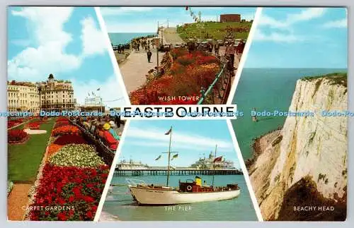 R741099 Eastbourne The Pier J Salmon Sevenoaks 1970 Multi View