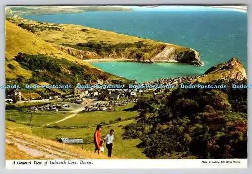 R741205 Dorset A General View of Lulworth Cove John Hinde Thunder and Clayden De