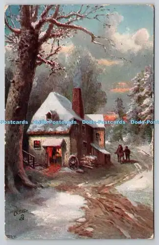 R742827 Winterherrschaft Raphael Tuck und Söhne Oilette Postkarte Nr 6926