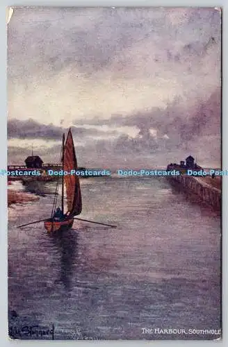 R742843 Southwold The Harbour Raphael Tuck and Sons 1905