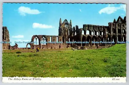 R741230 The Abbey Ruins at Whitby Bamforth Holmfirth Yorks