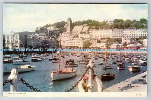 R741232 Torquay Harbour Jarrold Norwich England RP