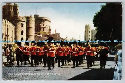 R741256 The Guards Band Leaving Windsor Castle J Salmon Sevenoaks Eng