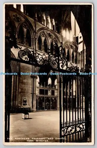 R742874 York Minster The Northern Transept and Chapel Raphael Tuck and Sons RP S