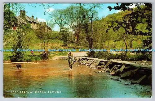 R741262 Exmoor Tarr Steps and Farm J Salmon Sevenoaks 1984