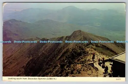 R741267 Blick nach Süden vom Snowdon Summit E T W Dennis Scarborough 1980