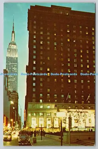 R742898 New York City Statler Hilton at Madison Square Garden Dexter Farbe New Y