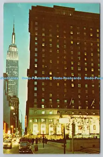 R742899 New York City Statler Hilton at Madison Square Garden Dexter Farbe New Y