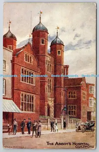 R742912 Guildford The Abbot Hospital Raphael Tuck and Sons Oilette Postkarte Nr. 8