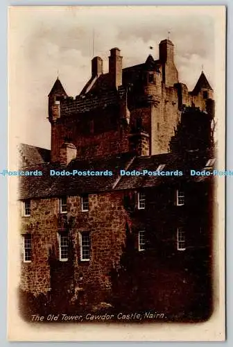 R742937 Nairn Cawdor Castle the Old Tower Raphael Tuck and Sons Art Rapholette G