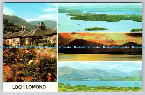 R741344 Loch Lomond Luss Village Photo Precision Colourmaster International 1980