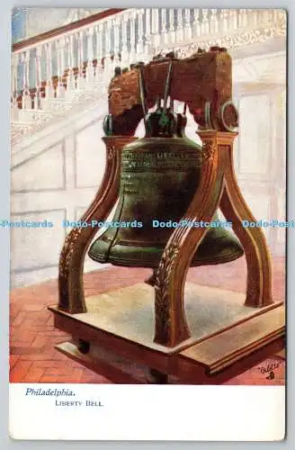 R742964 Philadelphia Liberty Bell Raphael Tuck and Sons Oilette Serie II Postca