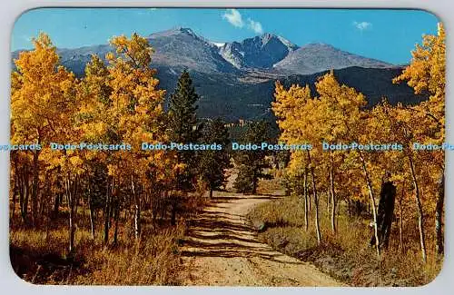 R741351 Colorado Long Peak Estes Park Sanborn Souvenir Denver Dexter Mathews