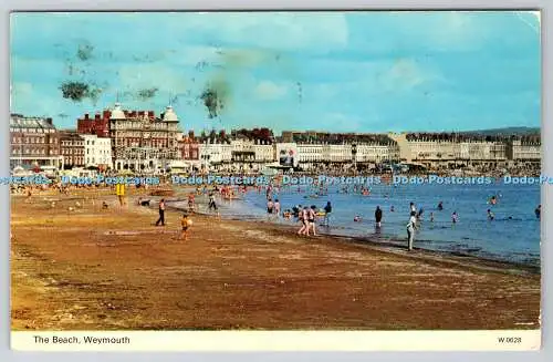 R741383 Weymouth The Beach E T W Dennis 1979