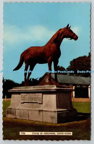 R743001 Statue of Persimmon Sandringham H Coates and Sons Wisbech PM Cromer Nord