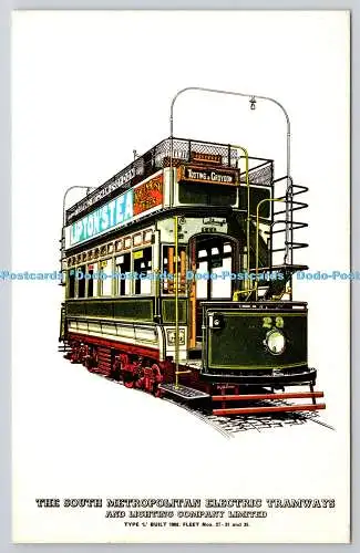 R743007 The South Metropolitan Electric Tramways Lighting Company Limited Typ L