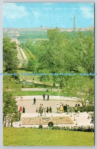 R743023 John F Kennedy Grave Arlington National Cemetery Washington D C Silberne