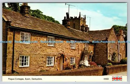 R741436 Derbyshire Eyam Plague Cottages E T W Dennis Scarborough