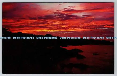 R741446 California Pacific Grove Monterey Peninsula Lovers Point Sunset Blaisdel