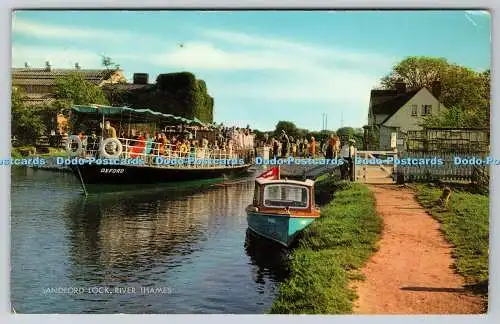 R741463 River Thames Sandford Lock J Salmon Sevenoaks Eng