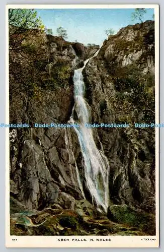 R743075 Aber Falls N Wales Raphael Tuck R and S Trade Mark Fine Art pb their Maj