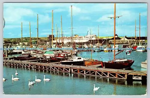 R741480 Newhaven Postkarte Der Hafen