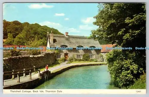 R741487 Thornton Dale Reetdachhaus Beck Isle E T W Dennis Scarborough