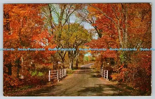 R741499 Indian Summer Comes at End Scenic Art Geo French