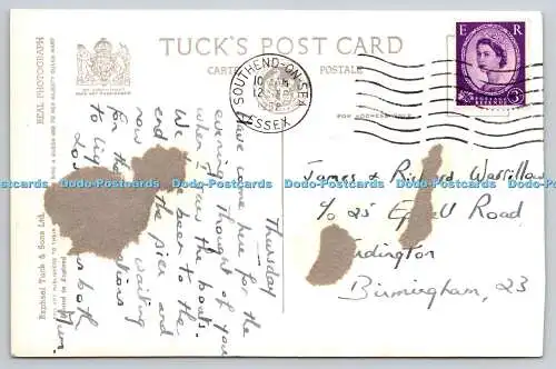 R742506 Southend on Sea The Boating Lake and Pier Raphael Tuck and Sons RP 1962