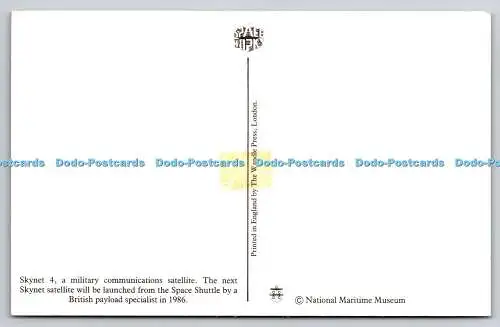 R743117 Skynet 4 A Militär Kommunikationssatellit Space Works National Mariti