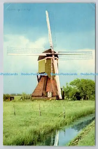 R743127 Hollandse Molen Dutch Windmill Wip Watermolen Gorinchem Z H