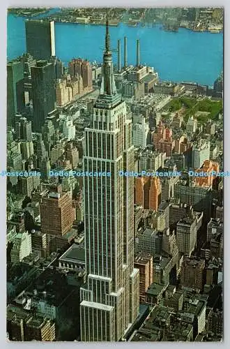 R743134 Luftaufnahme des Empire State Building New York City James F Doane Manhatt