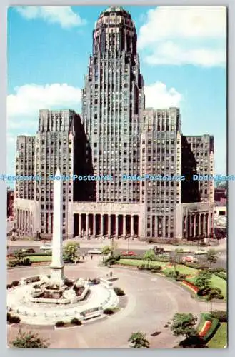 R743158 The City Hall and McKinley Monument Buffalo New York Buffalo Stationery