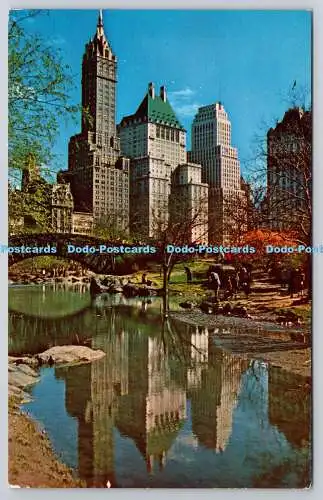 R743164 Fifth Avenue Hotels vom Central Park New York City Herbco Card Co Long