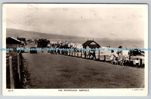 R742569 Abergele The Promenade Raphael Tuck and Sons Ltd RP 1957