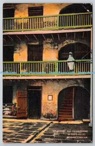 R743195 The Courtyard and Prison Rooms Louisiana News Co New Orleans Metropolita